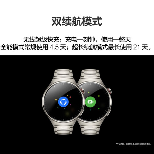 华为（HUAWEI）Watch4pro智能手表watch4 血氧监测 eSIM通话 健康评估一键微体检运动防水成人礼物 WATCH 4Pro【火星钛】48mm