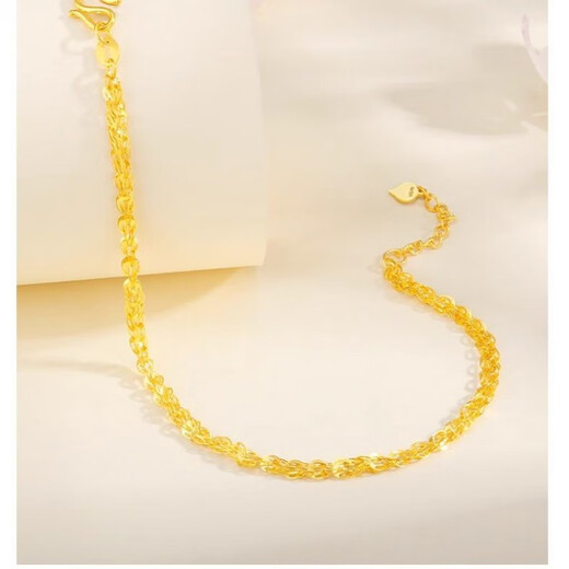 ARY Pure Gold 999 Phoenix Tail Gold Bracelet Women's Gold Plain Gold Pure Gold Bracelet Valentine's Day Gift for Girlfriend Gold-plated Pure Gold Phoenix Tail Bracelet 2.36g