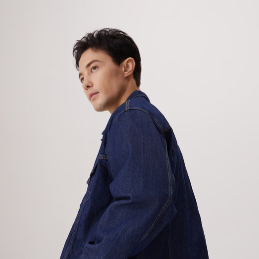 Levi's Levi's 25th New Men's Harrington Style American Casual Fashion Denim Jacket Jacket Denim Blue A5782-0050 M