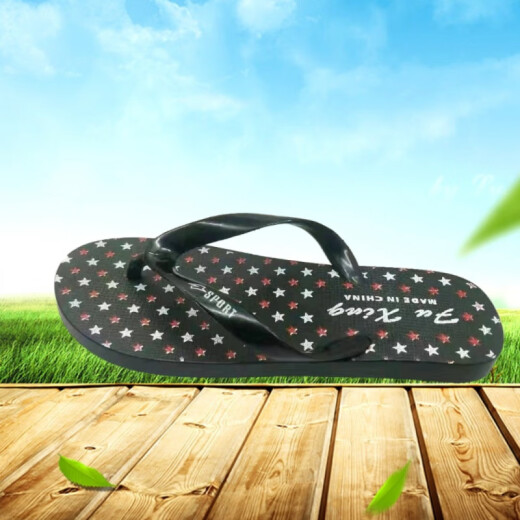 
Kaiji Rui sandals for women Vietnamese women flip flops for summer thick-soled heel slippers for non-slip beach clips for women 1389 purple 35