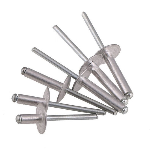 Kezitu large hat rivets aluminum round head large hat brim rivets core blind rivets large head rivets large flat head automotive rivets M5*16 (100Jin Jin is equal to 0.5kg, about 16835 pieces)