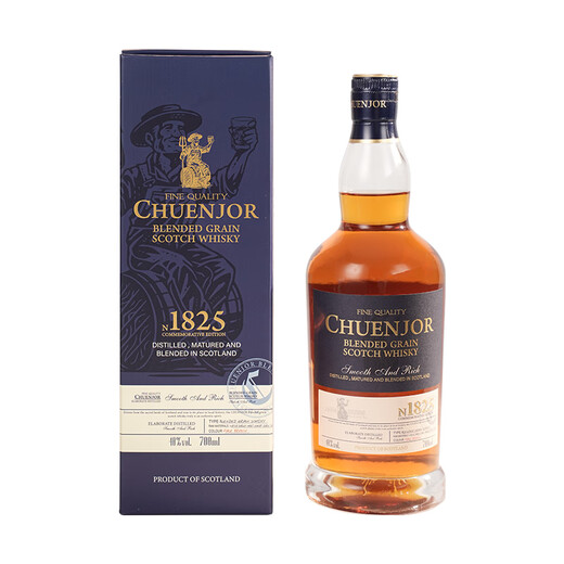 格兰尼维原瓶进口纯爵1825调和谷物威士忌 40度英国洋酒700ml*6瓶（整箱）