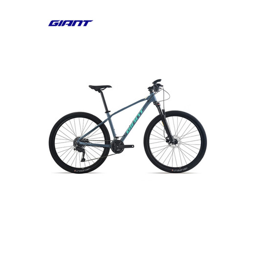 捷安特（GIANT）ATX 830油压碟刹成人铝合金18速可锁死避震山地自行车 消光亮黑 27.5×14.5 XS 适合身高152-164c