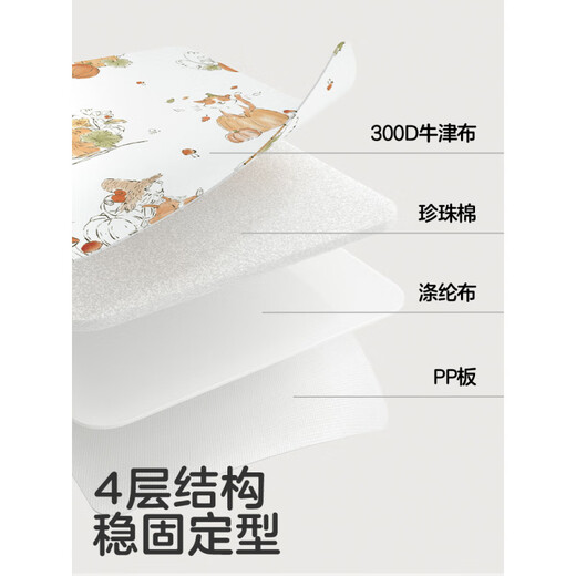 KUB New Product Crib Hanging Storage Bag Hanging Bag Multifunctional Diaper Bag Diaper Storage Bag Hanging Basket Storage Popular New Product Cute Nanli Classic Style, Seven