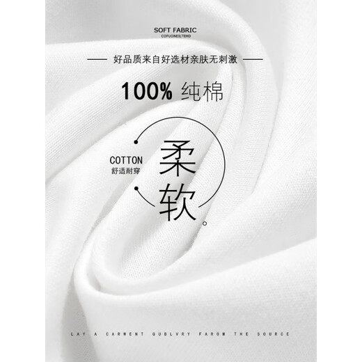 冠贸裴棉男士长袖T恤2025春秋上衣服潮流宽松夏季薄款内搭打底衫 DS692杏色 2XL  (145-160斤)