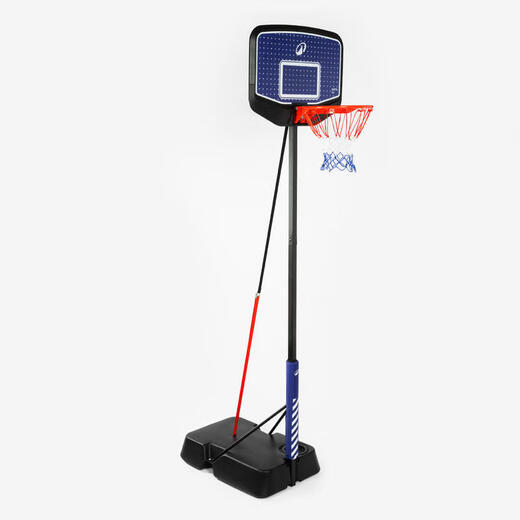 
Decathlon basketball stand can lift basketball frame children's home leisure basketball stand can store mobile shots-5497327