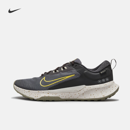Nike (Nike) Juniper Trail de Juniper 2 Gore-Tex Impload Water's Cross-Country Running Shops HM9734 200 Medium Grey/Shock Amarillo/Desierto Khaki/Phantom Grey 42.5