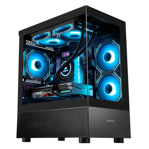 GIGABYTE 5060 host 14600KF/12490F/12600KF/5060Ti assembled computer desktop e-sports game AI design office rendering DIY complete machine configuration 1 12490F+3050