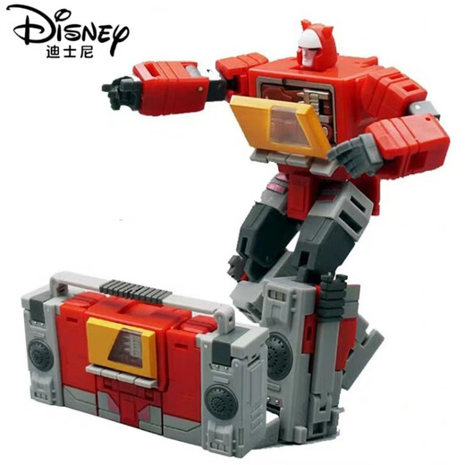 Disney (Disney) Lightning Drei-Change-Krieger Big Train Six-Side Beast Magic Sound Master-Transformation Spielzeug Kinderking Robot Model MS-20 Big Train Drei-Change-Krieger 13cm