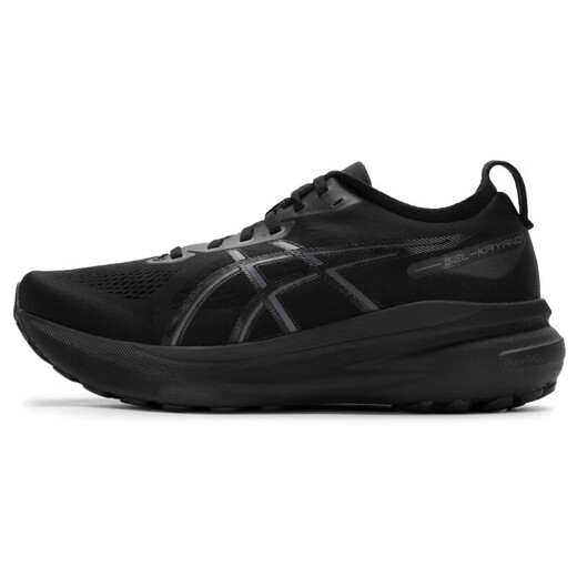 亚瑟士（ASICS）男鞋训练鞋KAYANO 31稳定支撑缓震跑步鞋黑武士K31弹性缓震运动鞋 1011B868-001 39