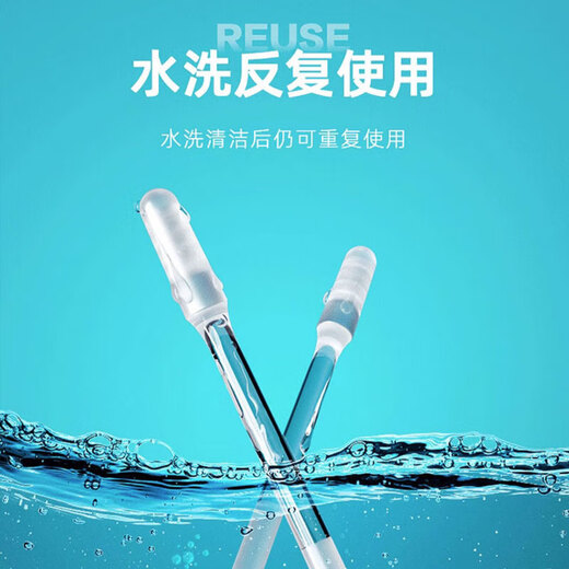 COOKSS挖耳勺粘耳棒掏耳神器掏耳勺安全粘着式棉签棒儿童采耳小号24支