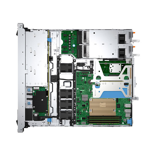 戴尔（DELL）PowerEdge R250/R360 1U机架式服务器金蝶ERP文件共享云主机服务器 R360【E-2434 4核3.4G】双电 128G内存丨4*12T企业丨H755