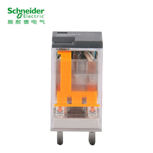 Schneider Electrical Intermediate Relay 24V RXM8 Pin 2 Opening and 2 Closed DC24V 5A with LED Indicator RXM2LB2BD