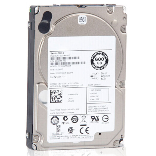 戴尔（DELL）服务器SAS企业级硬盘 NAS数据存储阵列硬盘R720\/R730\/R430\/R530\/R920\/R930 450G丨SAS丨15K丨3.5英寸