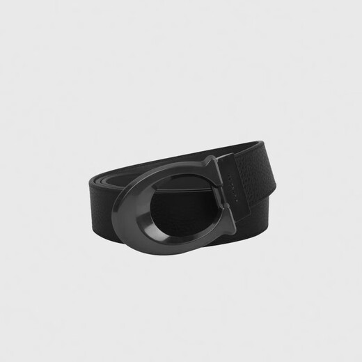 COACH蔻驰腰带 奢侈品男士皮带C扣 宽版荔枝纹腰带 CQ013  送礼物
