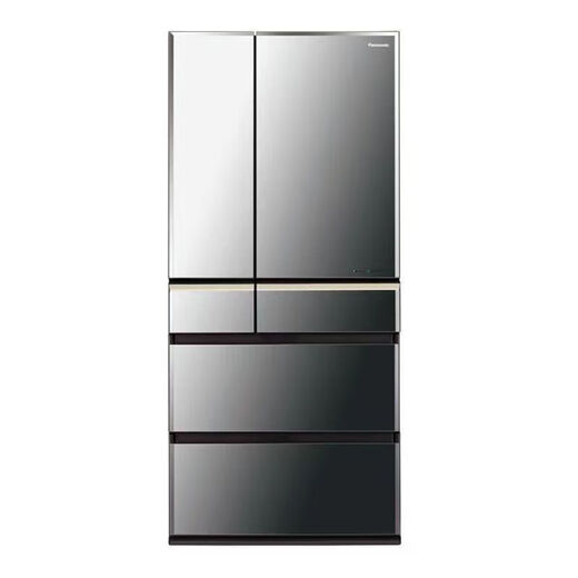 Panasonic NRF673WXX5 air-cooled mirror Nanoyi X deodorizing large-capacity refrigerator NR-F673WX-X5 agate black