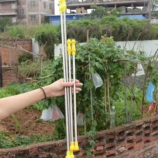 Agricultural Knapsack Sprayer Stainless Steel Sprayer Spray Rod Telescopic Extended Agricultural Electric Manual Universal Accessories 80 cm Stainless Steel Telescopic Rod Supplied with Adapter 1 Pack