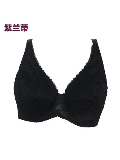 文枝紫兰内衣蒂SW7373文胸侧收调整型薄罩杯大胸罩 杏肤 75C