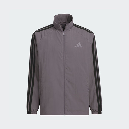 阿迪达斯 （adidas）外套男装2025夏季新款运动服梭织时尚透气休闲立领上衣夹克KC6007 KC3893 M