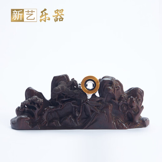 新艺（xinyi）加键管子乐器催泪管单管筚篥成人演奏可吹正音4低音3加键 乌木 加键降B调
