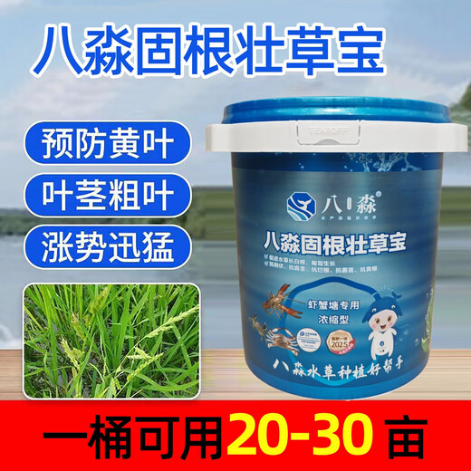 Bamiao Gugenzhuangcaobao Shrimp and Crab Breeding Aquatic Grass Fertilizer Preservation and Grass Rescue Granular Fertilizer Strong Roots Elodea Valvegrass Special Bamiao Gugenzhuangcaobao 2 barrels