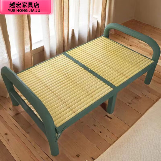 El almuerzo de Vladimi es conveniente para la siesta. Casa para adultos Camino plegable Casa de alquiler Camino de bambú acompañando cama individual Chishui Mingzhu*192 Long*95 ancho-16851