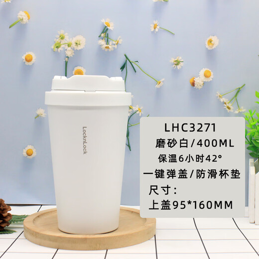Micro-FACE LEKU Copa Thermos de acero inoxidable para mujeres y moda para hombres Copa de agua de moda