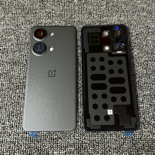 OPPO适用一加ACE2V拆机原装后盖玻璃1+ace2v原厂后壳手机电池盖外壳 一加ACE2v【黑色】后盖带镜框镜片 外壳