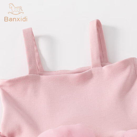 
Banxidi girls summer dress 2025 new fashionable children's princess skirt one year old baby dress puffy tulle skirt summer