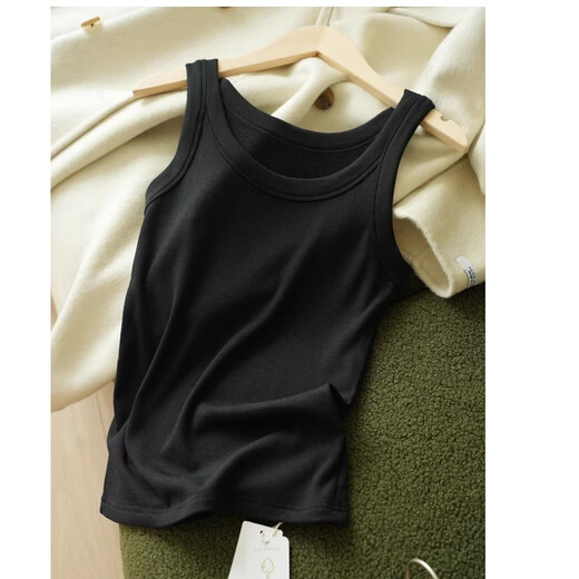 Neue Sommer -Baumwoll -ärmellose Weste für Frauen, die ein Basishemd mit schlankem Fit und vielseitigem Hosenträgerinnen -Frauen -Outfit Z Yuren 1050 White 2xl tragen