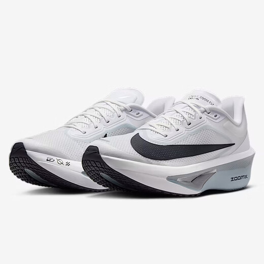 耐克NIKE男子碳板跑步鞋减震 ZOOM FLY 6 运动鞋FN8454-104灰白43