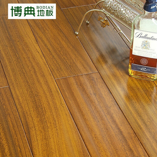 博典（BODIAN） 实木地板 非洲圆盘豆 实木木地板 工程定制 来样定制 9905
