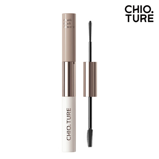 Zhiyouquan two brush eyelashes are waterproof and sweat-proof, long and curly, not easy to smudge, set and thick OCC