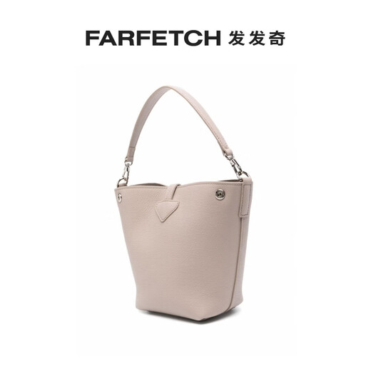 Longchamp Damen Leroseauxs Blattschaufelbeutel Farfetch Neutralfarbe Uniform Code