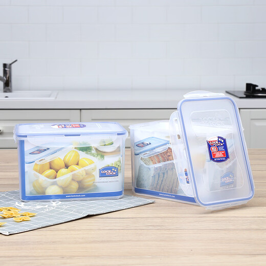 Bloqueo de bloqueo (bloqueo/bloqueo) Caja de plástico REFIERMING RECTANGULA RECHILE DE CARDICADOR DE ALIMENTOS SELLADO DE CAPÍA