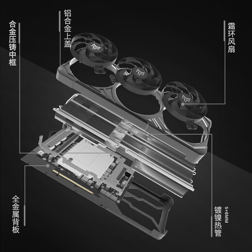 GALAXY GeForce RTX 5070 Ti Metal Master Black Gold Edition OC 16GB GDDR7 DLSS 4 E-Sports Game Design Editing AI Computer Graphics Card