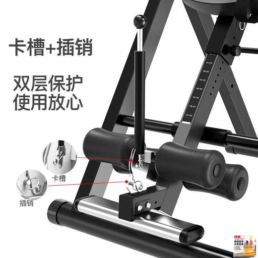 Jititing Momening Cross-Border Fitness Equipment Sit-up Assaidé Upsided Down Hanging Fitness Equipment Sports Goods Modem Model Black and White