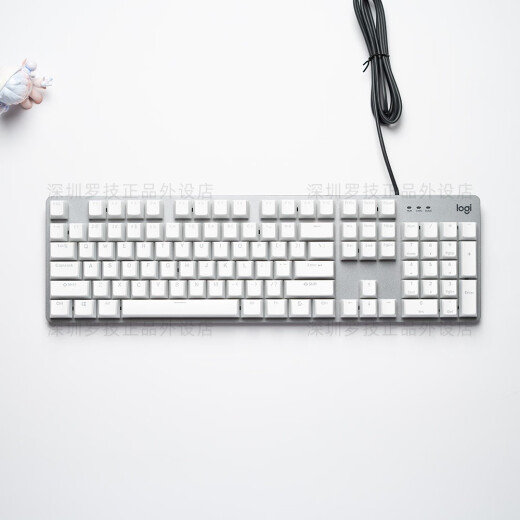 K845机械键盘有线办公打字游戏电竞高颜值水晶布丁青红茶轴 k845-布丁黑+G102黑色 有线连接104键红轴官方标配