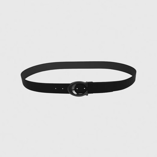 COACH蔻驰腰带 奢侈品男士皮带C扣 宽版荔枝纹腰带 CQ013  送礼物