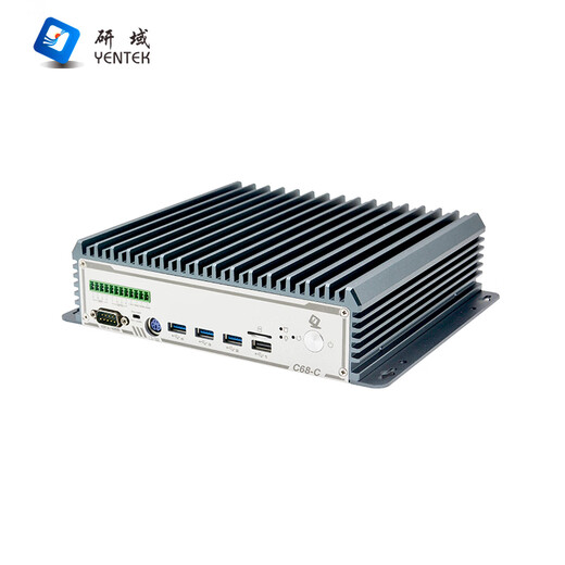 Yentek Fanless Mini Industrial Control Machine Dual Network 6 Serial Port Machine Vision Micro Industrial Computer 10/11 Generation I3I5I7 Multi-Com-eingebettete Forschungs- und Entwicklungsdomäne Industrial Control Host