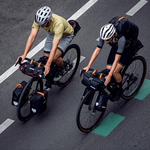 ORTLIEB BIKE WASGEFORTISCHE FRITE PAKET PAKET PACKT PACKEL CYCLING Erstes Paket Black 15L [F9922]