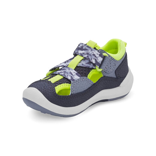 Stride riteStride Rite Unisex Kids Srt Surf Sandal, Gray Camo Gray Camo 5 Wide Toddler