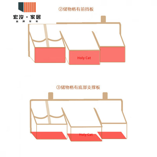 Pickup Cat Baby Bedside Hanging Bag Baby Bottle Storage Diaper Wet Diaper Storage Bag Large Capacity Bed Flower Dots