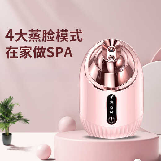 Xiaomi Guoba hot and cold dual spray facial steamer for home beauty nano spray machine facial beauty instrument hot and cold spray facial steamer instrument S2025 white - facial steamer cold + hot spray