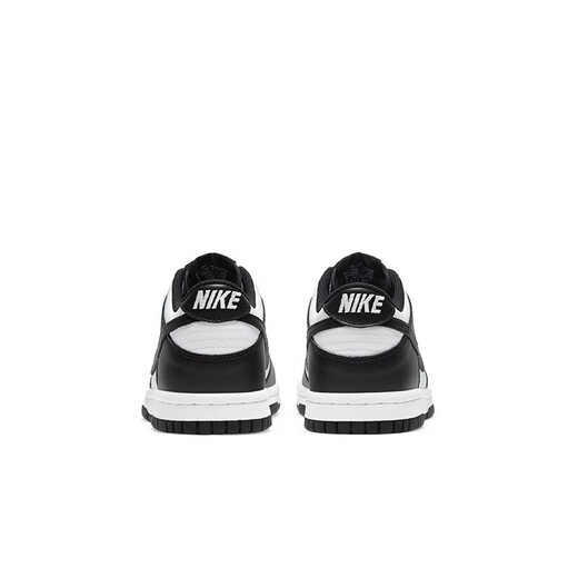 Nike (Nike) Zapatos para mujeres 2025 Summer NUEVO DUNK BOOD Top Shoes Student Sneakers versátiles Versátiles Zapatos casuales CW1590-100 Panda en blanco y negro (modelo GS) 39