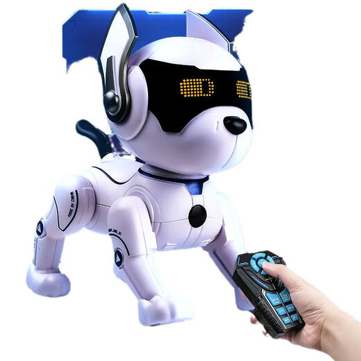 Kinder wangwang Team intelligent erfassen tanzt Roboter Sprachkontrolle Fernbedienung Programmierprogrammierung Spezialer Stunt Roboter Dog Jungen Spielzeughund Milchpulver 丨 536 Zweite Generation intelligente Roboterhund Voice Mutual