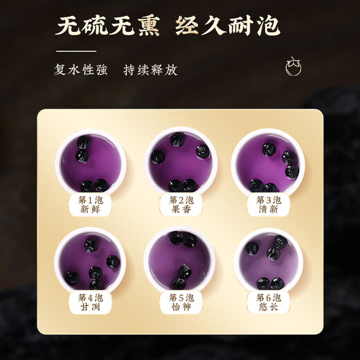 Weishui Honhei Wolfberry Gift Box 360G [Día del Padre] Qinghai Wild Special Class Glyph Berry Tonic para padres mayores