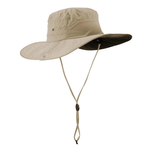 Decathlon Fisherman Hat Mountaineering Sun Protection Summer Outdoor Hiking Sun Hat Anti-UV Men and Women Gray L-2022178