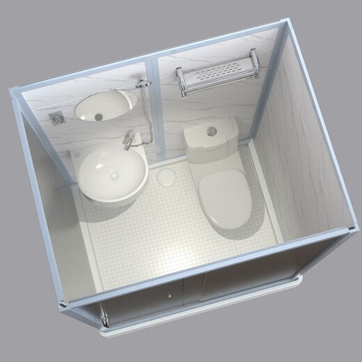 Jomoo's new integrated shower room bathroom integrated toilet mobile integrated bathroom household partition door waterproof toilet 140*110 front door does not include toilet and does not include steam