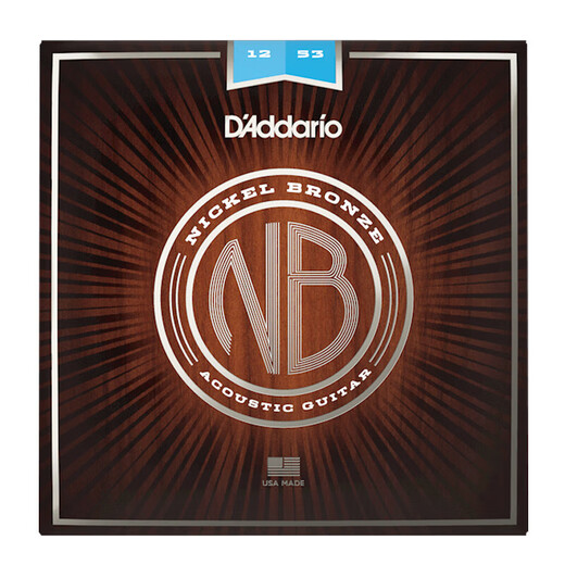 DADARIO MEI'S FOLK acoustique Guitar String Set 6 NB1253 Carbon Steel String NB Series 1152 1356 NB1047 / 010 Special Thin